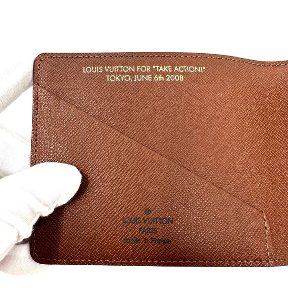 Louis Vuitton LV Monogram “Take Action For Tokyo” 2008 Mini Notebook Pencil Rare - Picture 8 of 10